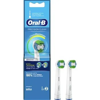 Péče o chrup Oral-B EB 20-2 Precision clean náhradní hlavice s Technologií CleanMaximiser, 2 ks