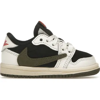 Pánská obuv Jordan 1 Retro Low OG SP Travis Scott Olive (TD) Velikost: 25 DZ5908-106