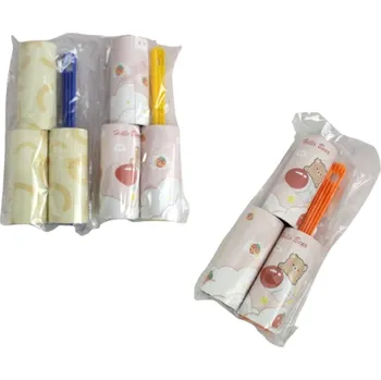 Chov hospodářského zvířete Role na čištění oděvů + 2 náhradní role 20 x 4,5 cm MIX BAREV