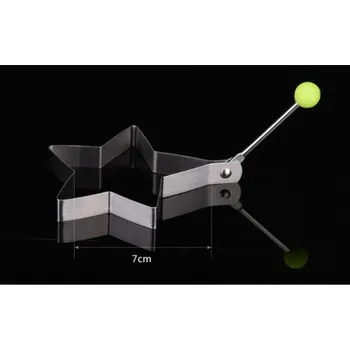 Nádoba na pečení Forma na smažení vajec ve tvaru hvězdy 8 cm