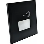 Nástěnné vestavné LED svítidlo JACK PIR linkable Black 1,5W CCT 75/120lm