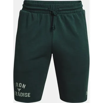 Pánské kraťasy Pánské kraťasy Under Armour Pjt Rock Terry Iron Sho 1361752-384 Zelená SM
