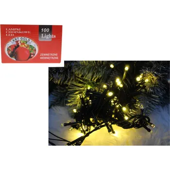 Vánoční dekorace Vánoční světýlka 100 LED 8 m – BÍLÁ TEPLÁ