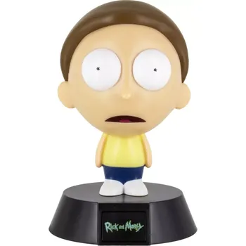 Lampička Svítící ikonka RICK AND MORTY – Morty, LED lampička 10 cm