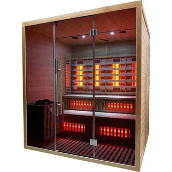 Marimex | Kombinovaná sauna Marimex UNITE XXL s Wi-Fi (FSC) + saunová kamna | 11100117