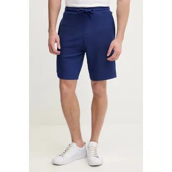 Pánské kraťasy Kraťasy BOSS Rib Shorts 50527391 modrá 55X, vel. XL