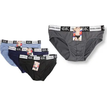 Pánské spodní prádlo Pánské slipy SOLLA Seven GK jednobarevné, hladké č.: 8820 - 1 ks