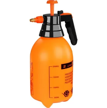 Plastová postřikovačka 2 l 32,5x15 cm průměr 13 cm ORANŽOVÁ