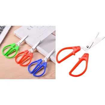 Nůžky s barevnou rukojetí 14 cm mix