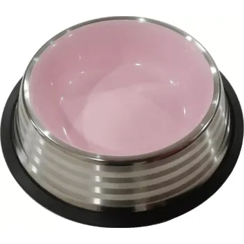 Barevná miska růžová ø 15,9 cm ↑ 3,9 cm