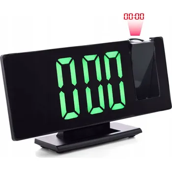 Budík Síťový budík JVD SB3618.1 se senzorem osvětlení, teploměrem a kalendářem