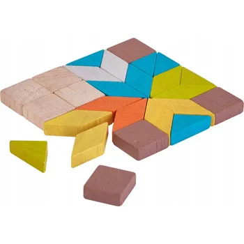 Dřevěná hračka Mozaiková skládačka mini, Plan Toys