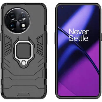 Pouzdro na mobilní telefon Pancéřové Pouzdro Ring Case Kryt pro OnePlus 11 5G obal s funkcí stojánku