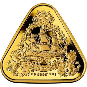 Zlatá mince série Shipwreck - Vergulde Draeck 1656 1 Oz 2020 (Vraky lodí) - (2.)