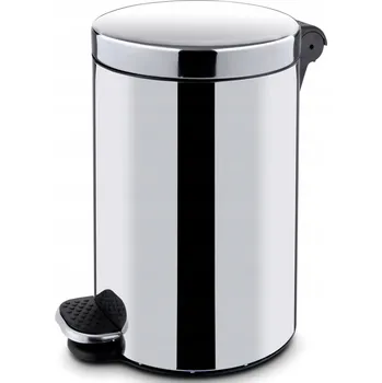 Odpadkový koš Kovový Odpadkový koš Hendi 30L stříbrný