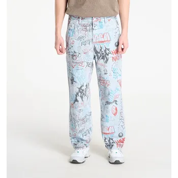 Pánské kalhoty Kalhoty RIPNDIP Marker Wide Fit Pants Light Wash Denim XS