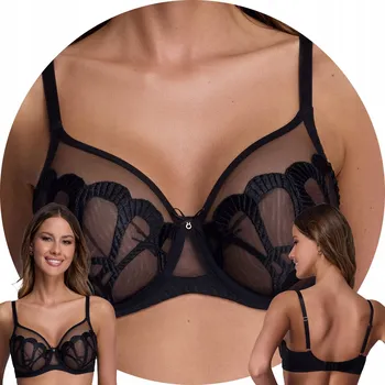 Podprsenka Ava Podprsenka měkká černá Biustonosz soft 2187 černá velikost 85B