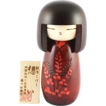 Japonská panenka Kokeshi Omoi 16,5 cm