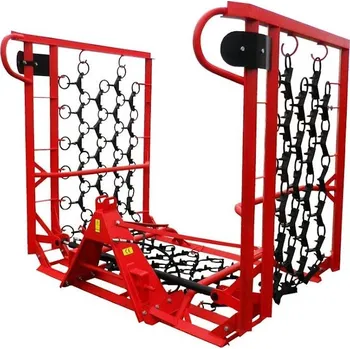 Zahradní traktor Luční brány a polní brány za traktor BVLH 4 m do tříbodového závěsu hydraulické ovládání