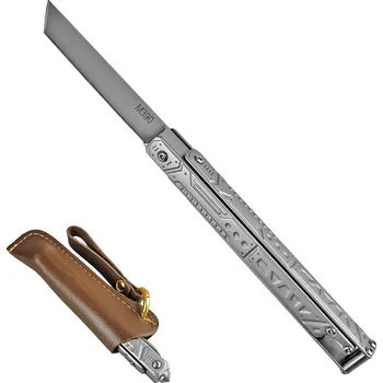 CHZ Rozkládací kapesní nůž "3D ROTATE BLADE" stříbrný