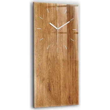 Hodiny Nástěnné hodiny Wallfluent hnědé 30 cm