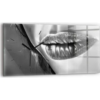 Hodiny Nástěnné hodiny Wallfluent černé 60 cm