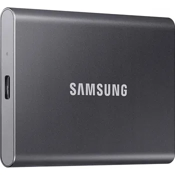 Externí pevný disk Externí disk Samsung Portable SSD T7 4TB šedý