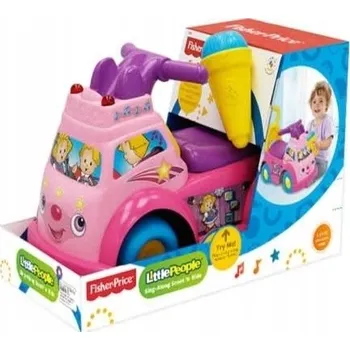 Odrážedlo Fisher Price Little People ODRÁŽEDLO Sing-Along Scoot’n Ride s mikrofonem 1+