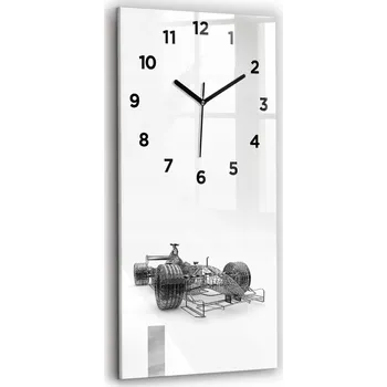 Hodiny Nástěnné hodiny Wallfluent černé 30 cm