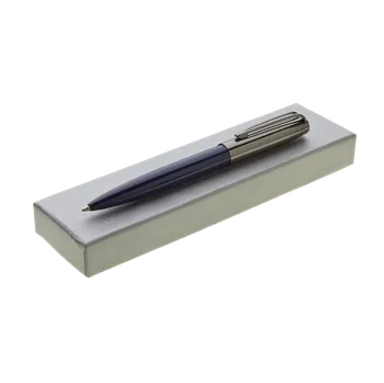 QINATO PLUS propiska kov v krabičce modrá navy