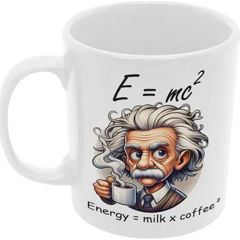 Hrnek-Coffee Relativity bílý