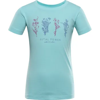 Chlapecké tričko Alpine Pro DALLO 2 MODRÁ DĚTSKÉ BAVLNĚNÉ TRIKO 116-122