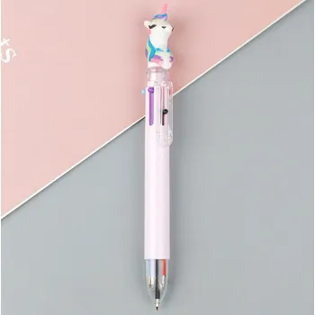 6barevné pero JEDNOROŻEC #A 17,5 cm