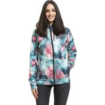 Dámská mikina Dámská technická mikina Meatfly Alisha modrá/růžová XL