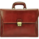 Pánská kožená aktovka Gregorio 819-1 hnědá