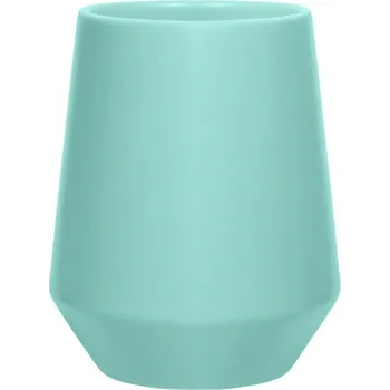 Spirella kelímek na zubní kartáčky JOSHUA, matně světle modrý, keramika