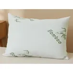 XPOSE® Anatomický bambusový polštář s paměťovou pěnou PREMIUM 50x70 cm, Bambus + Prodloužená možnost vrácení zboží do 50 dnů