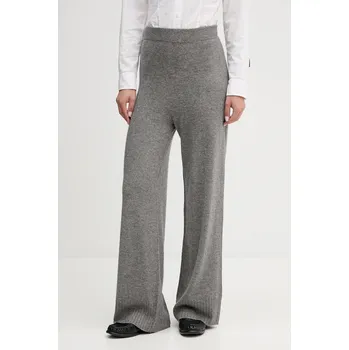 Dámské kalhoty Kalhoty s příměsí vlny United Colors of Benetton 102HDF00Z šedá 90X, vel. M