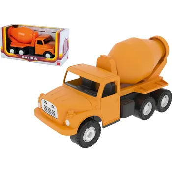 autíčko Auto Tatra 148 plast 30cm domíchávač oranžová v krabici