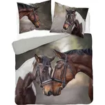 Detexpol Francouzské povlečení 3D koně…