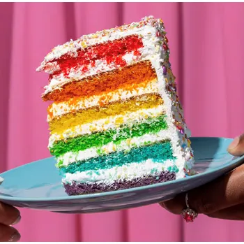 Chlebová směs SILIKOMART SMĚS V PRÁŠKU NA VÝROBU RAINBOW CAKE - FIALOVÁ (bezlepková) 100g