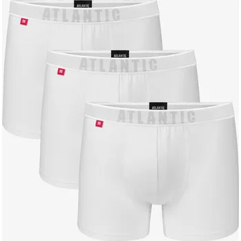 Pánské spodní prádlo Boxerky Atlantic 3BMH-011 A'3 M-2XL bílá S