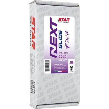 Lyžařský vosk Star Ski Wax Next Glide Wax cold 250g