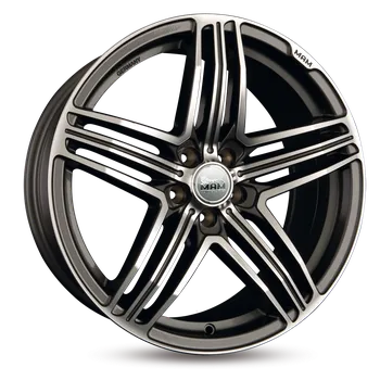 Disk Alu kola MAM mam11 titan grey front polish TITAN GREY FRONT POLISH 8,5x20" 5x112 ET42 66,5