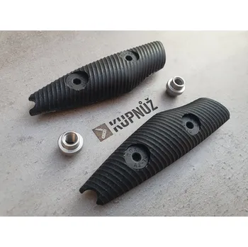 lovecký nůž ANV Knives Střenky pro P100 Černá G10