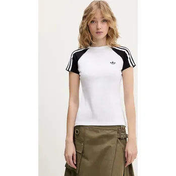 Dámské tričko Tričko adidas Originals KD3799 bílá 00X, vel. XXS