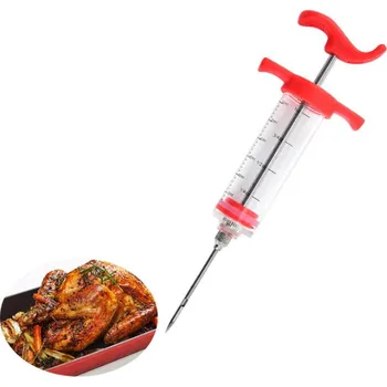 Stříkačka na marinování masa 22x7 cm