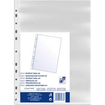 Euroobal A4 U lesk eurozávěs 45mic