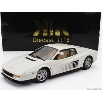 autíčko Kk-scale Ferrari Testarossa Mki Usa Version 1984 Monodado Monospecchio 1:18 Bílá