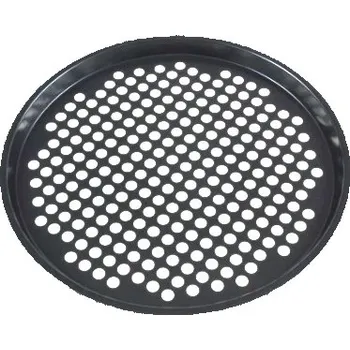 Nádoba na pečení Kulatá plechová forma s otvory 32 x 1,5 cm